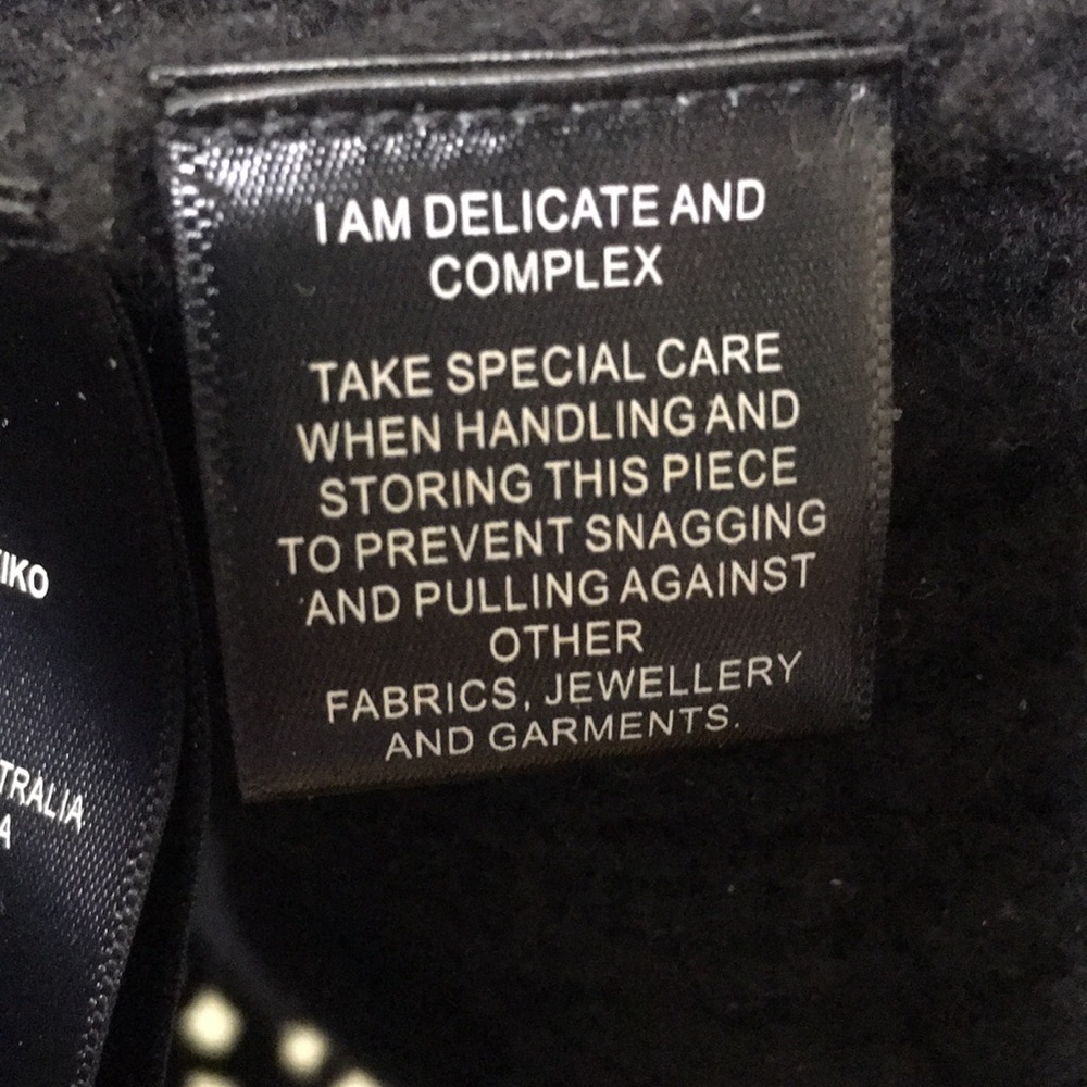 Sass & Bide Sweater Mojo Kiko Black Fringe Small - Picture 4 of 12